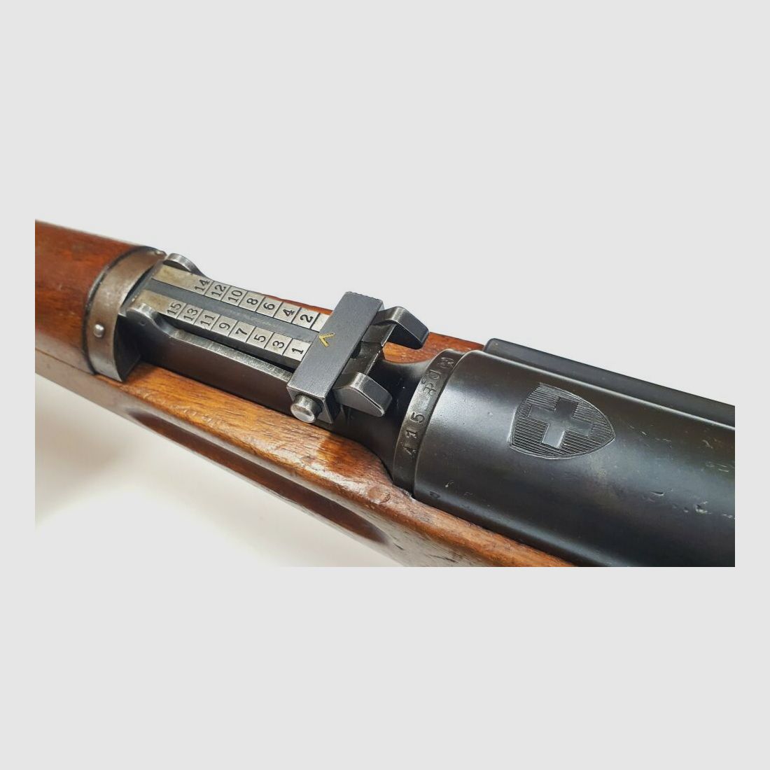 Bern Weapons Factory Repeating Rifle Bern Weapons Factory Swiss K31 Caliber 7.5x55 Swiss complete matching numbers + bayonet