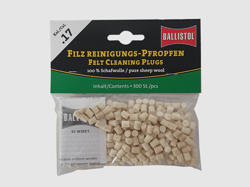Filz Reinigungs-Pfrofen Klassik (.17) – 300er-Pack