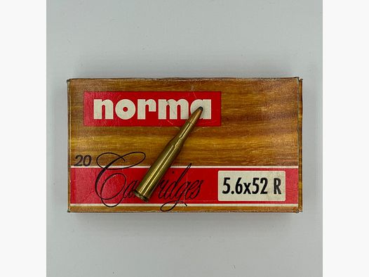 Norma Volle Mantel Halfronde Kogelpatronen 5,6x52R 4,6g / 71 gr. !!!