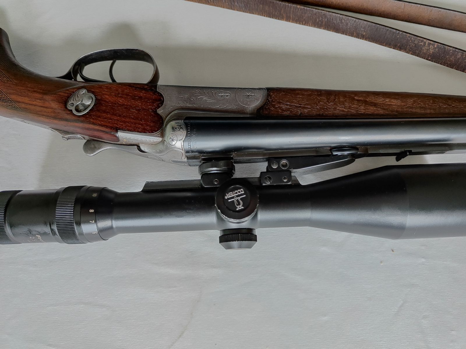 Brünner Bockbüchsflinte Kaliber 7x65 R 12/70 