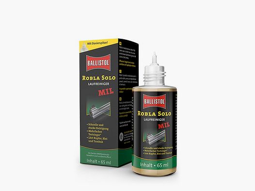 Ballistol Robla Solo MIL 65ml cleaning accessories for weapons