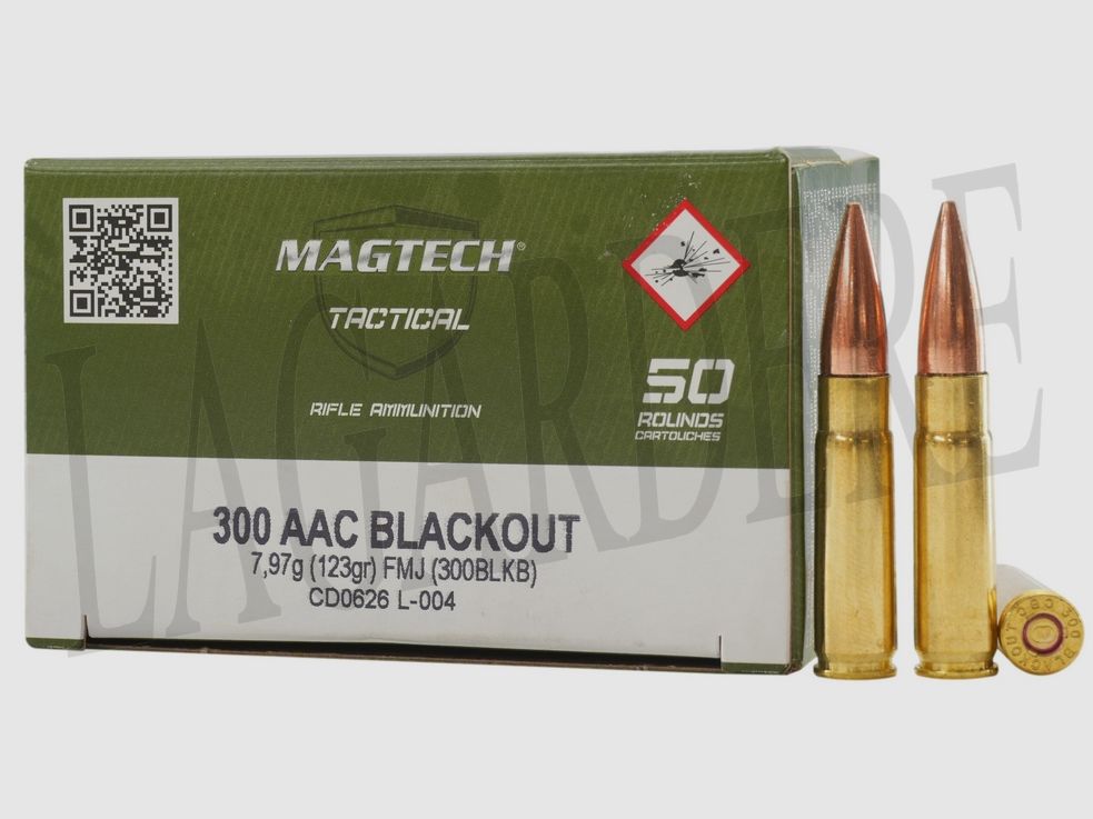 MAGTECH 300 BLK (Patrone mit Geschoss)