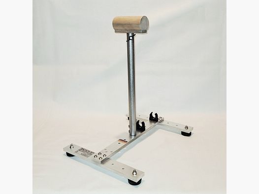 KGF-Auflagestativ - Auflageständer Alu HT-1000-Basic mit Buchenholz-Auflage, klappbar