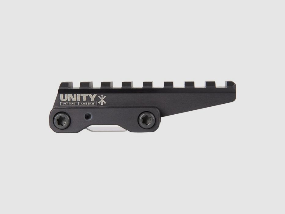 UNITY TACTICAL FAST OPTIC RISER BLACK, imagen 3 de 3