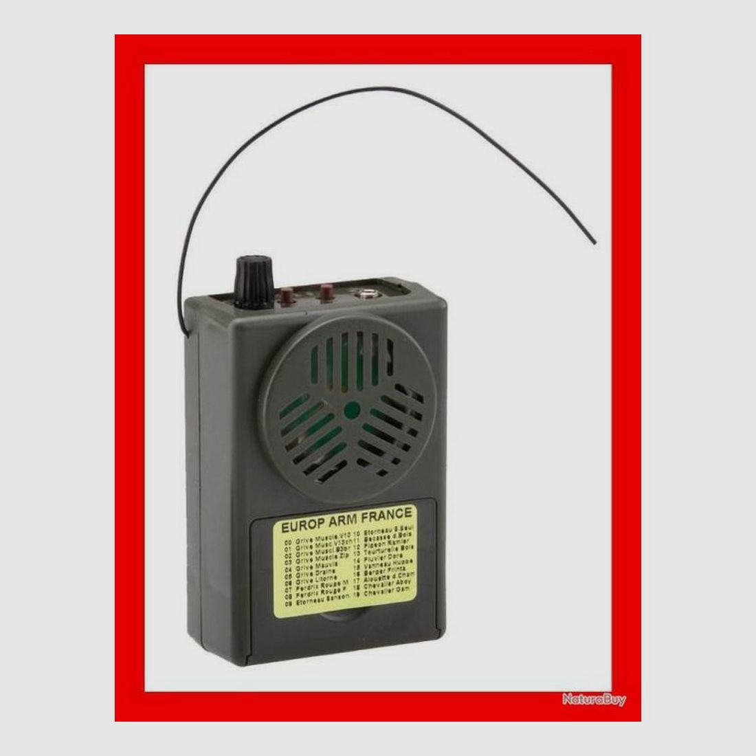 Akustisches Lockmittel MR104 - Geräusch - Realistischer Klang - Um Wild leicht anzulocken, Bild 5 von 5