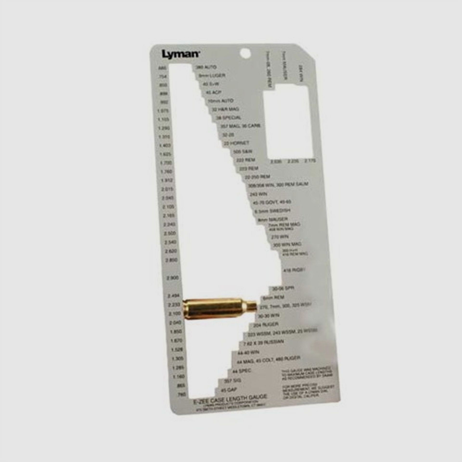 LYMAN E-ZEE Case Gage II Hülsenlehre 7832215