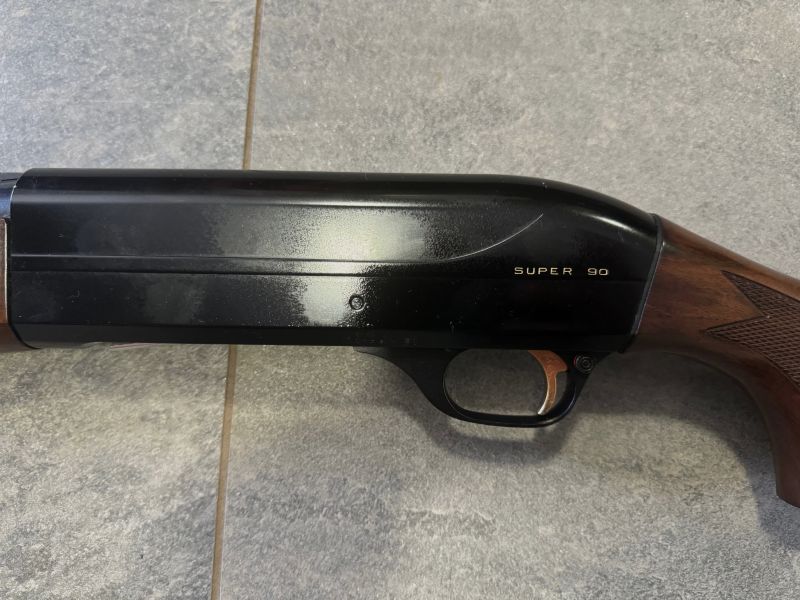 Halbautomatische Flinte Benelli Super 90 Variochocke Kal. 12/76