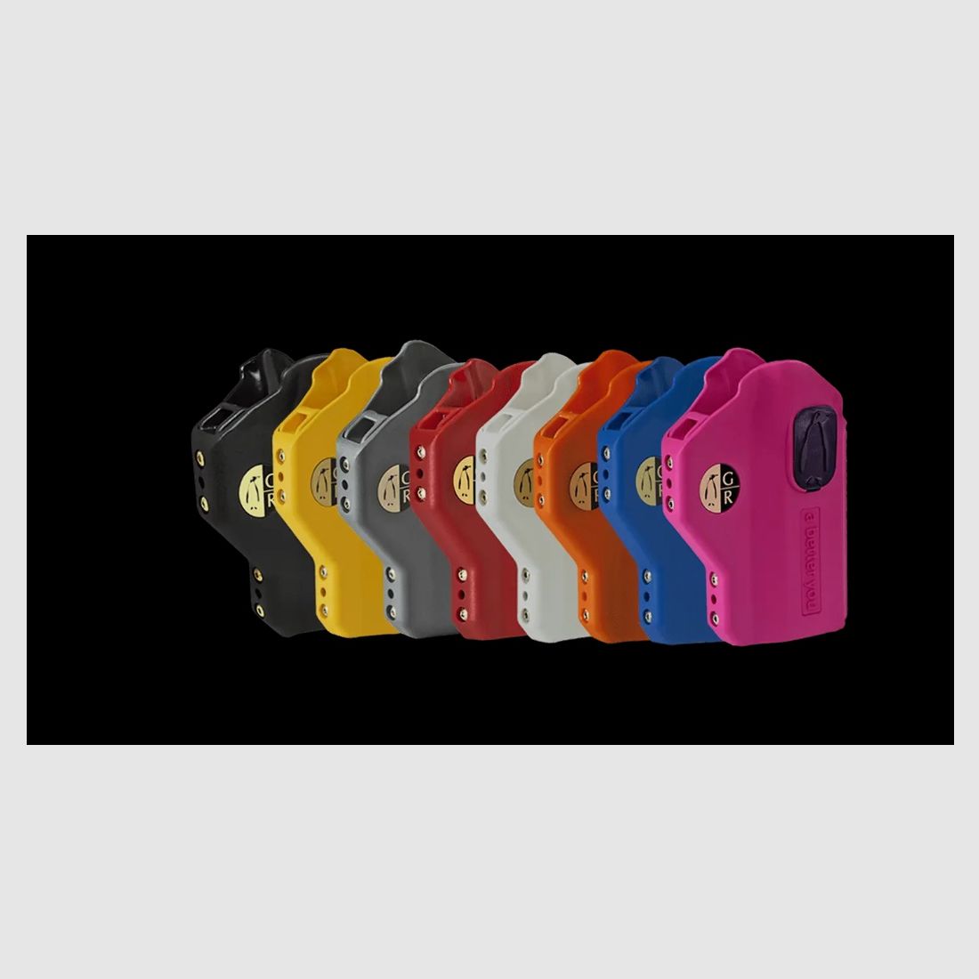 Guga Riba Holster (Polymer) Neo Universal tactical Schwarz, Bild 4 von 4