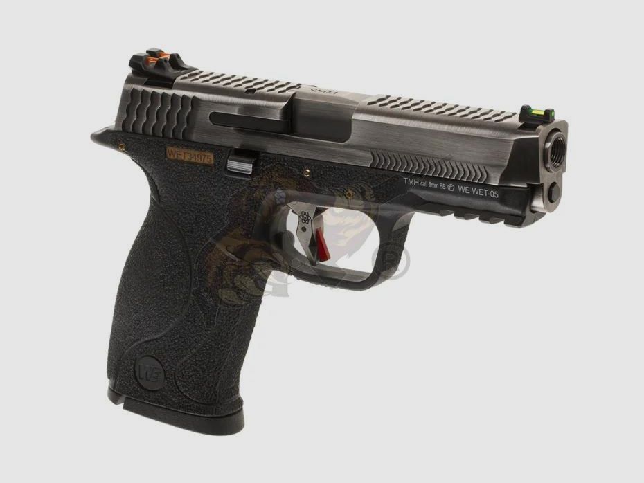 WET-05 SV Silber Barrel Metall Version GBB in Black