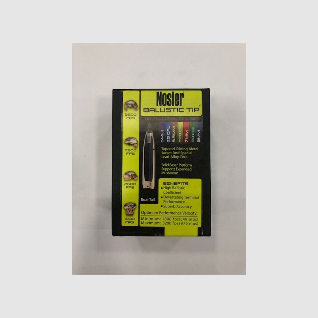 NOSLER B TIP BALAS CAL7 GR 120 QT50, imagen 2 de 2