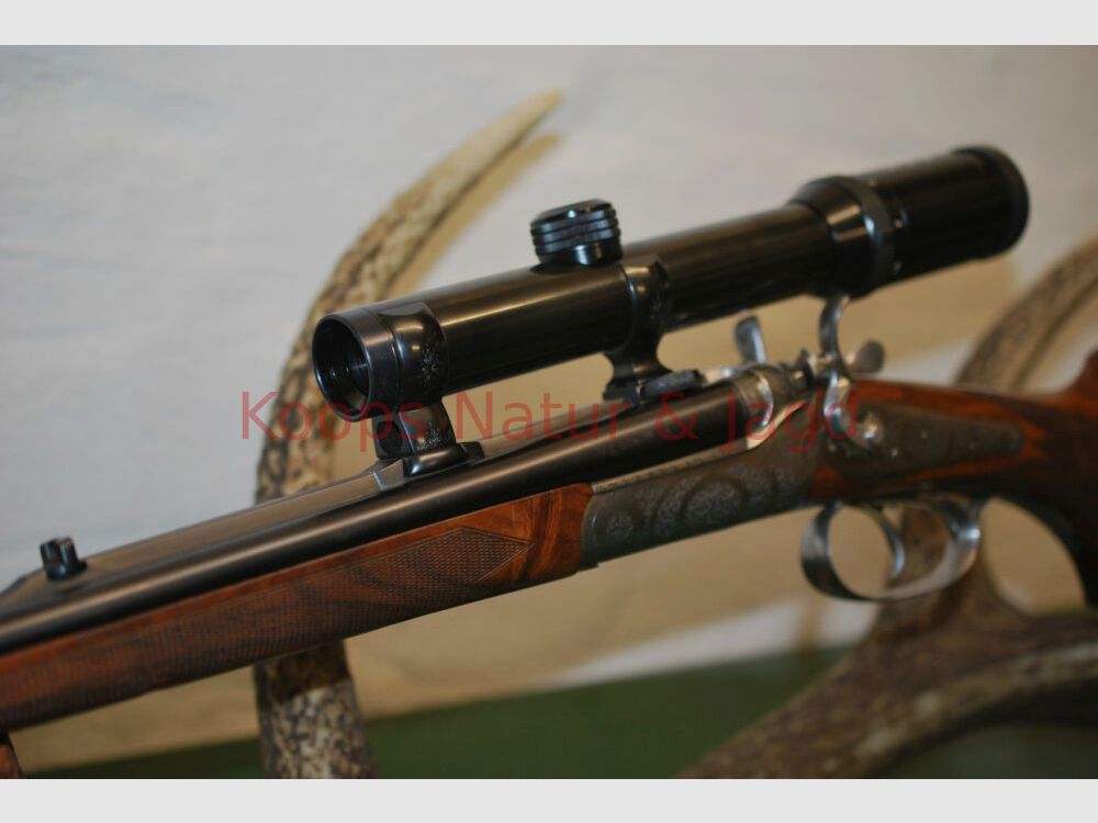 Karl Hauptmann Ferlach Hahndoppelbüchse