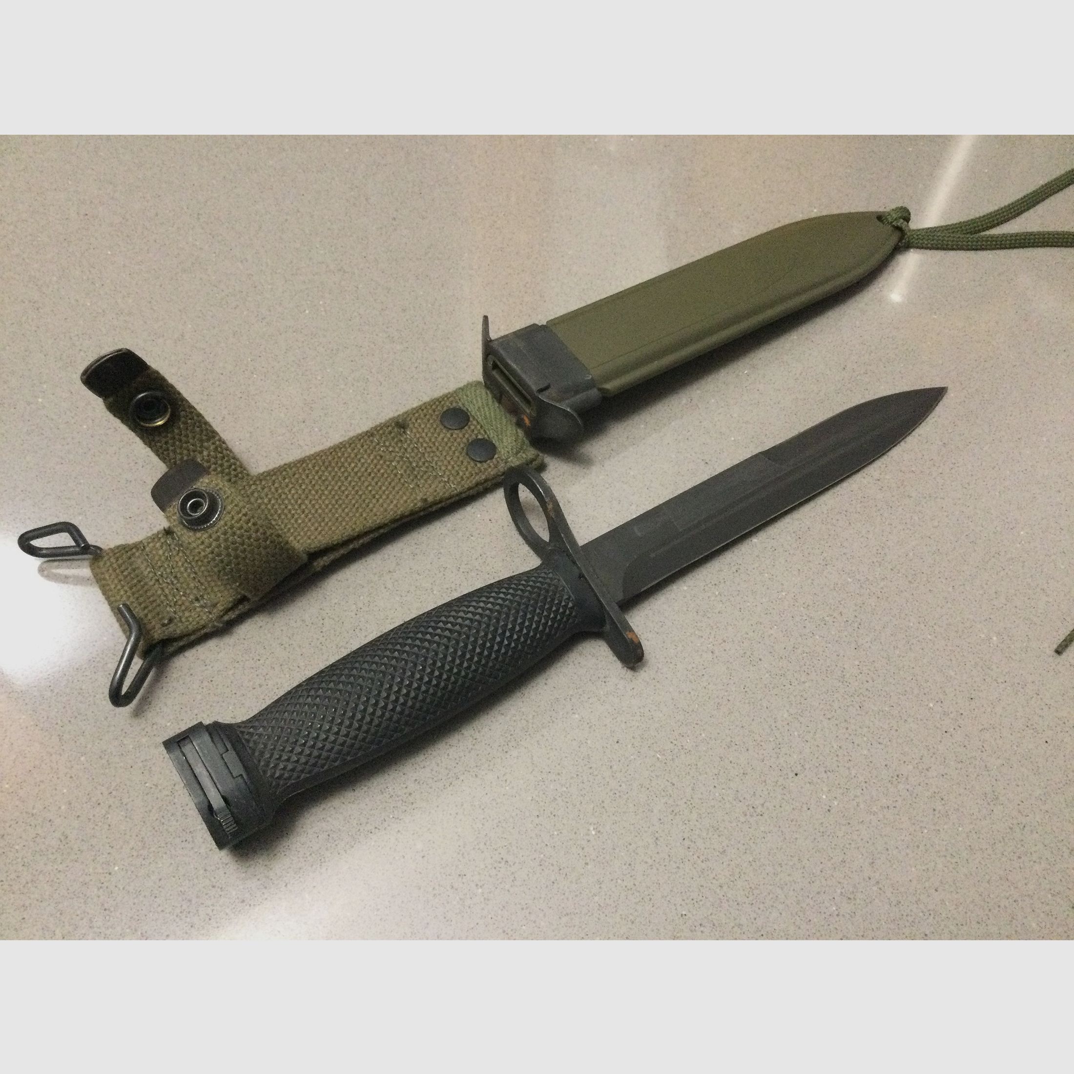 U.S M8AI Bayonet Knife, Messer. Schöne Erhaltung, guter Zustand