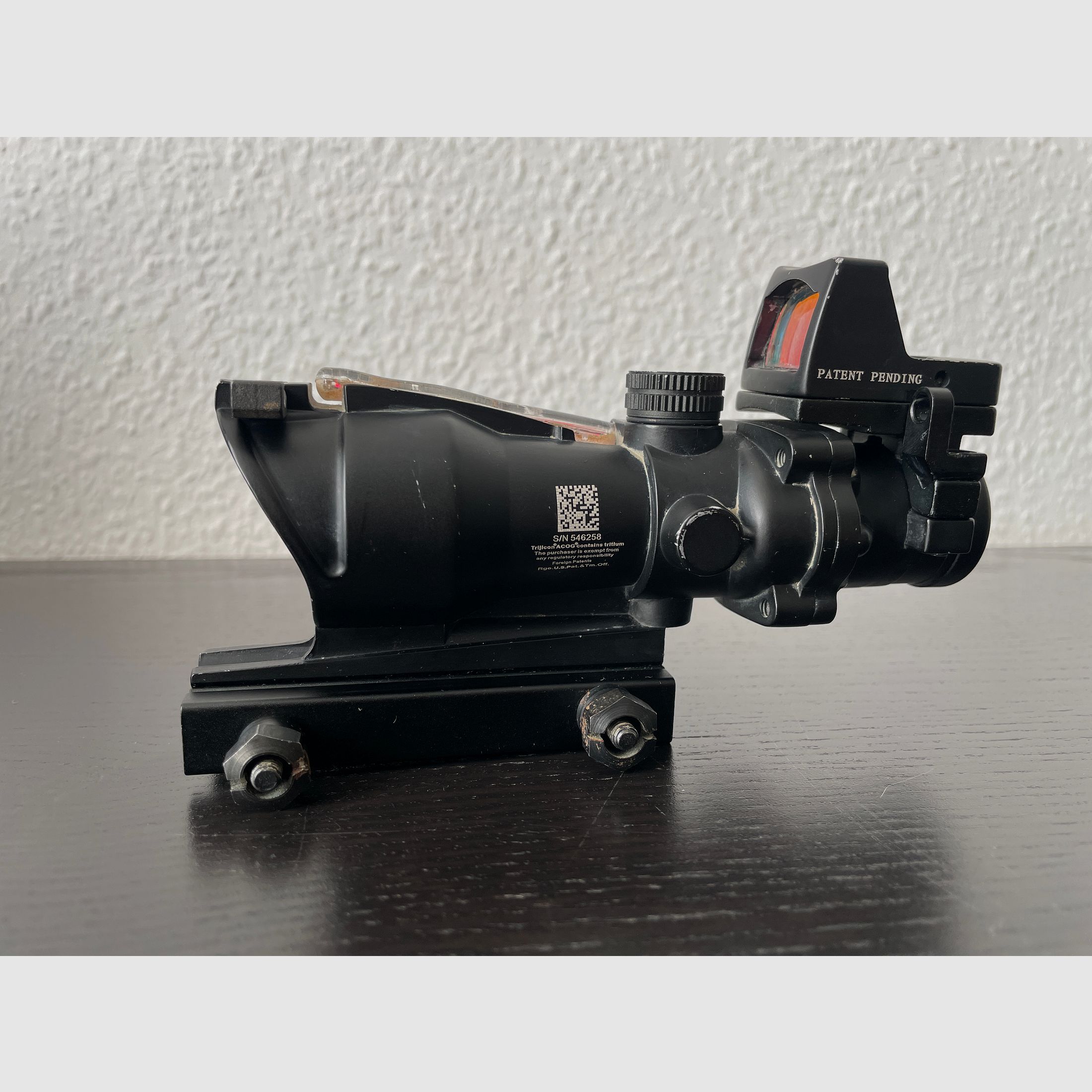 ACOG + RMR combo sight 4x32 replica optics for airsoft