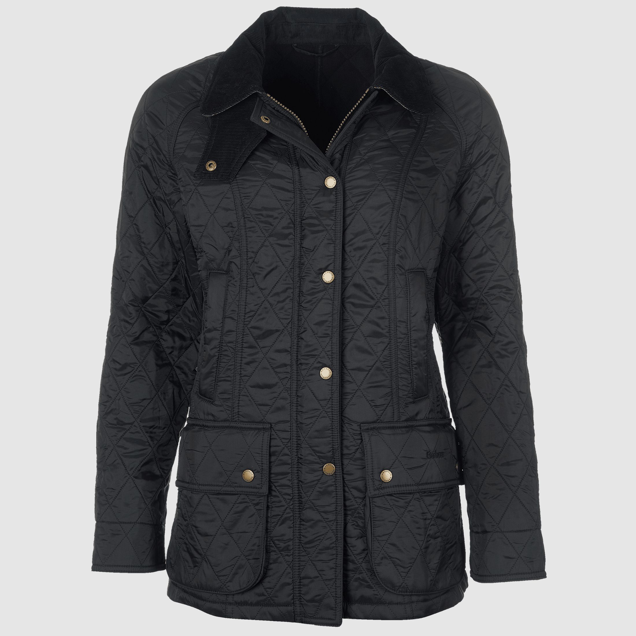 Barbour Beadnell Polarquilt Black Women 16