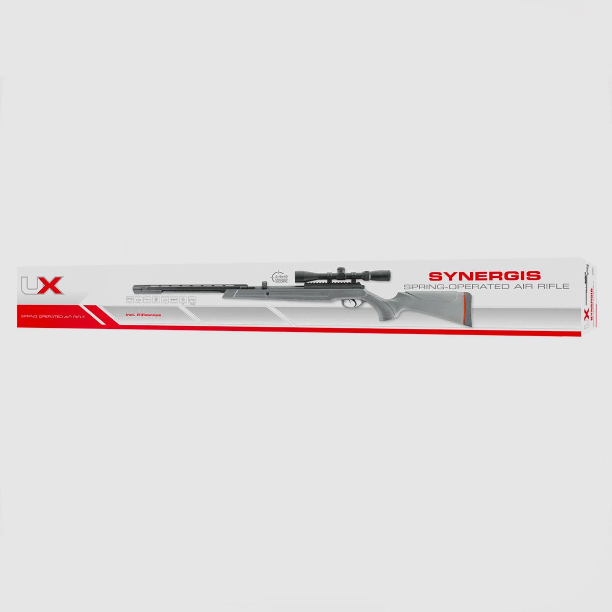 FUSIL – UMAREX – UX SYNERGIS ELITE KIT 4,5 mm (.177) Pellet, ressort, image 5 sur 5