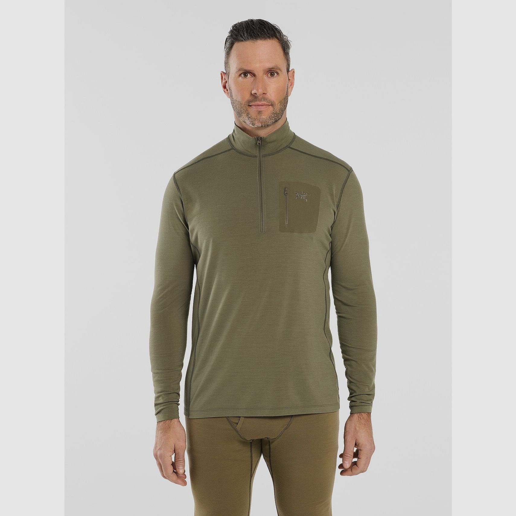 Arc'teryx Cold WX Zip Neck AR - Crocodile, Bild 2 von 10