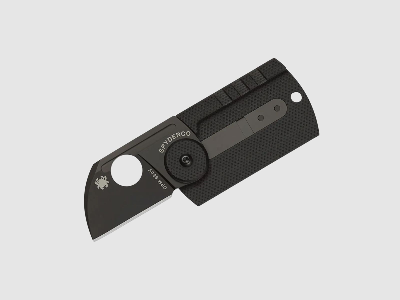 Spyderco Dog Tag Folder CF Kohlefaser I G10