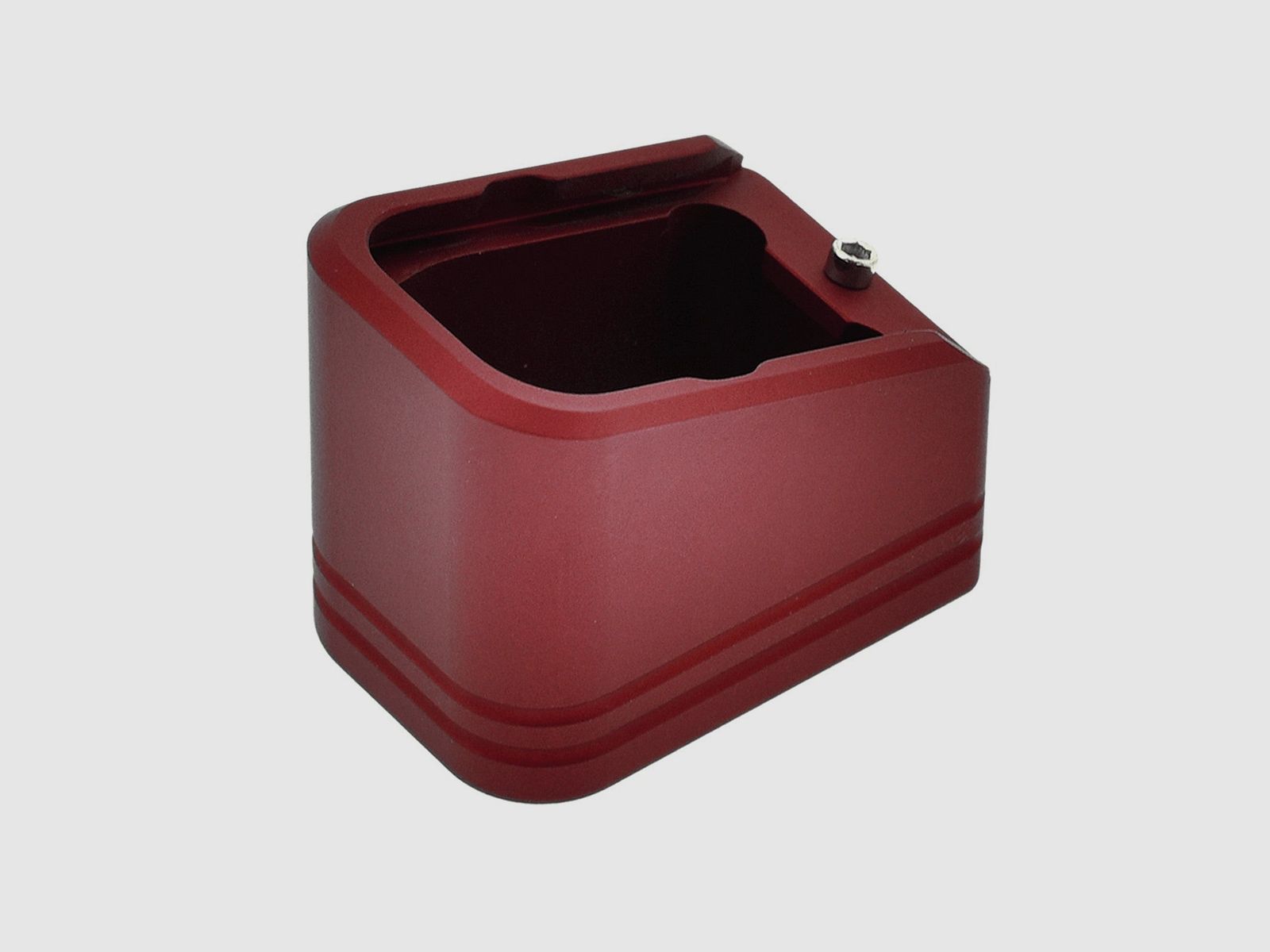 UTG PRO +5 Base Pad, Glock 17/34, Matte Red Aluminum