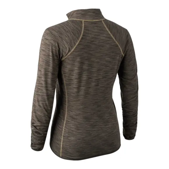 Damen-Pullover Deerhutner Norden isoliert Braun, Bild 3 von 6