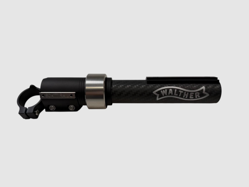 Extensión de mira Walther KK 500 Carbon 150 mm 26 mm