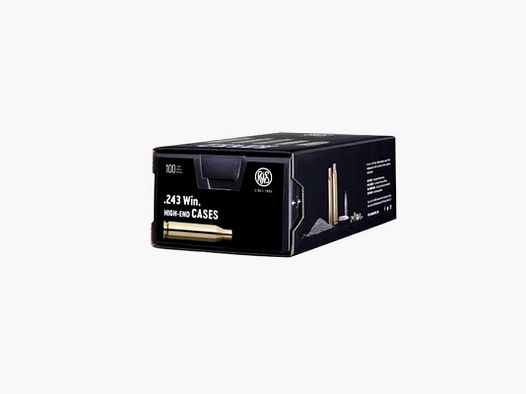 BOSSOLI – RWS – .243 Win. HIGH-END CASES (100PZ)