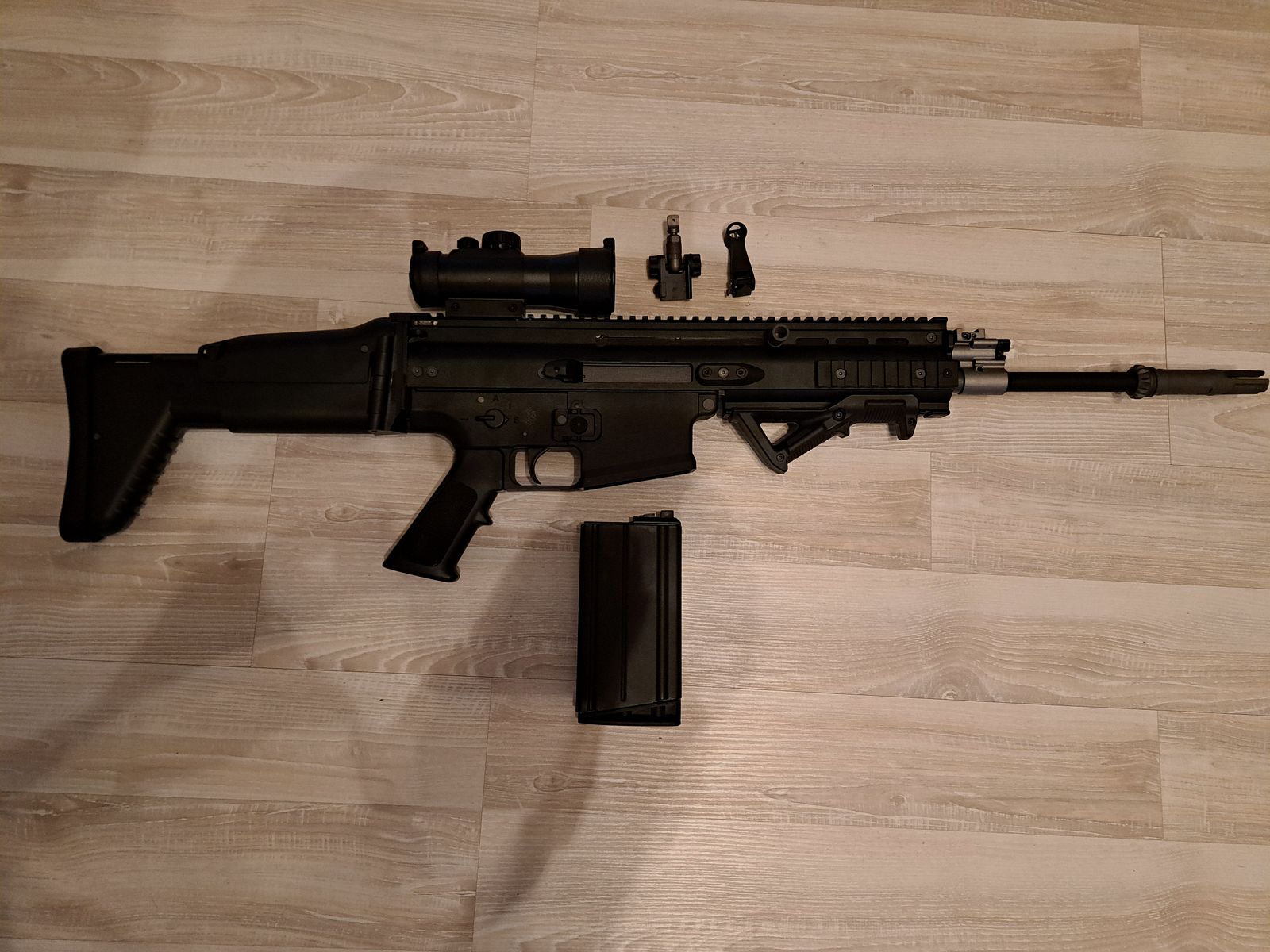 Wei-ETech Socom-H Vollmetall AWSS Open-Bolt Gas-Blow-Back 6mm BB schwarz