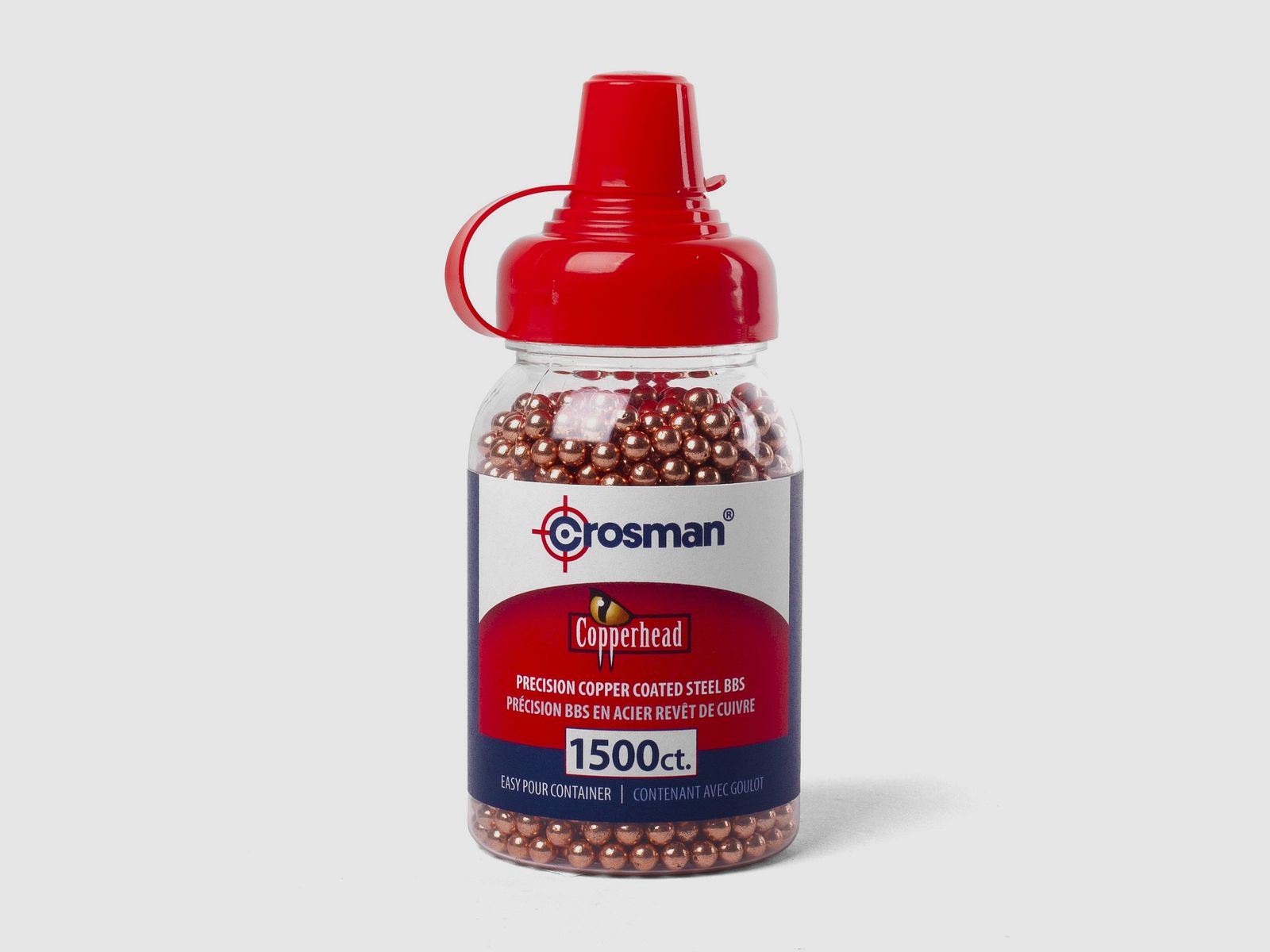 Stahlrundkugel Crosman Coperhead, 1500 Stück 4.5mm BB, Bild 1 von 2