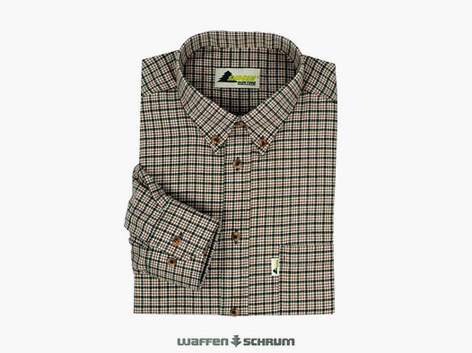 Skogen Hemd 1/1 Arm Natur/ Oliv