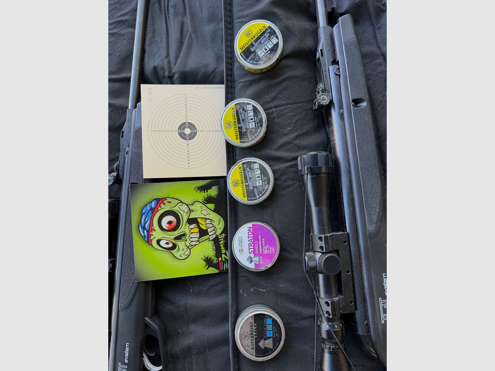 2x Gamo IGT System carabine à air 4,5 mm incl. scope & accessoires complets
