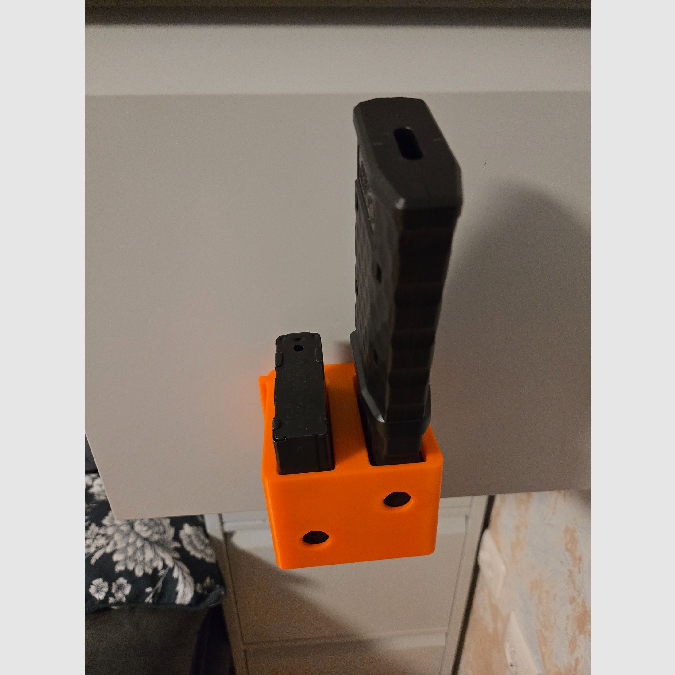 2x AR 15 magazine holder universal gun safe organizer magnet non-slip