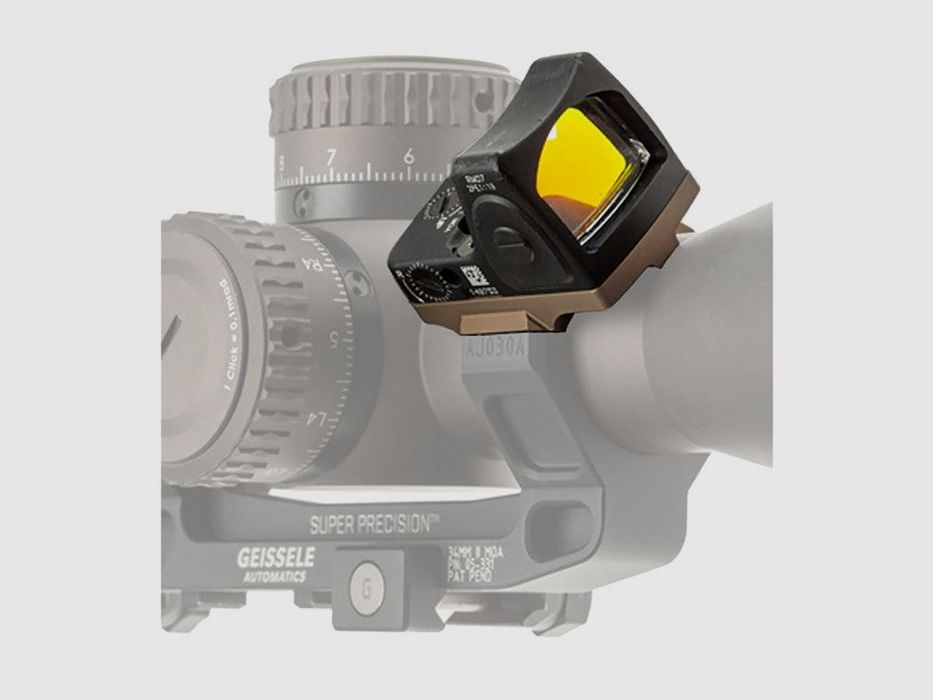 Reptilia Corp ROF-45 montage 30-mm Trijicon RMR/SRO, noir