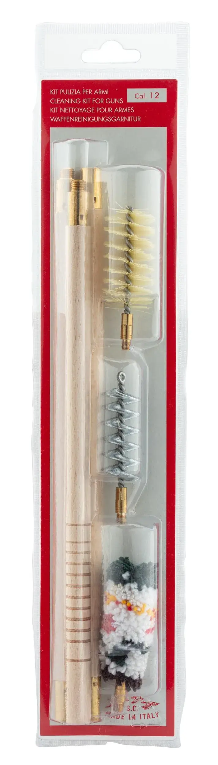 Kit di Pulizia in Legno per Fucile Calibro 12, 16 e 20, immagine 4 di 6