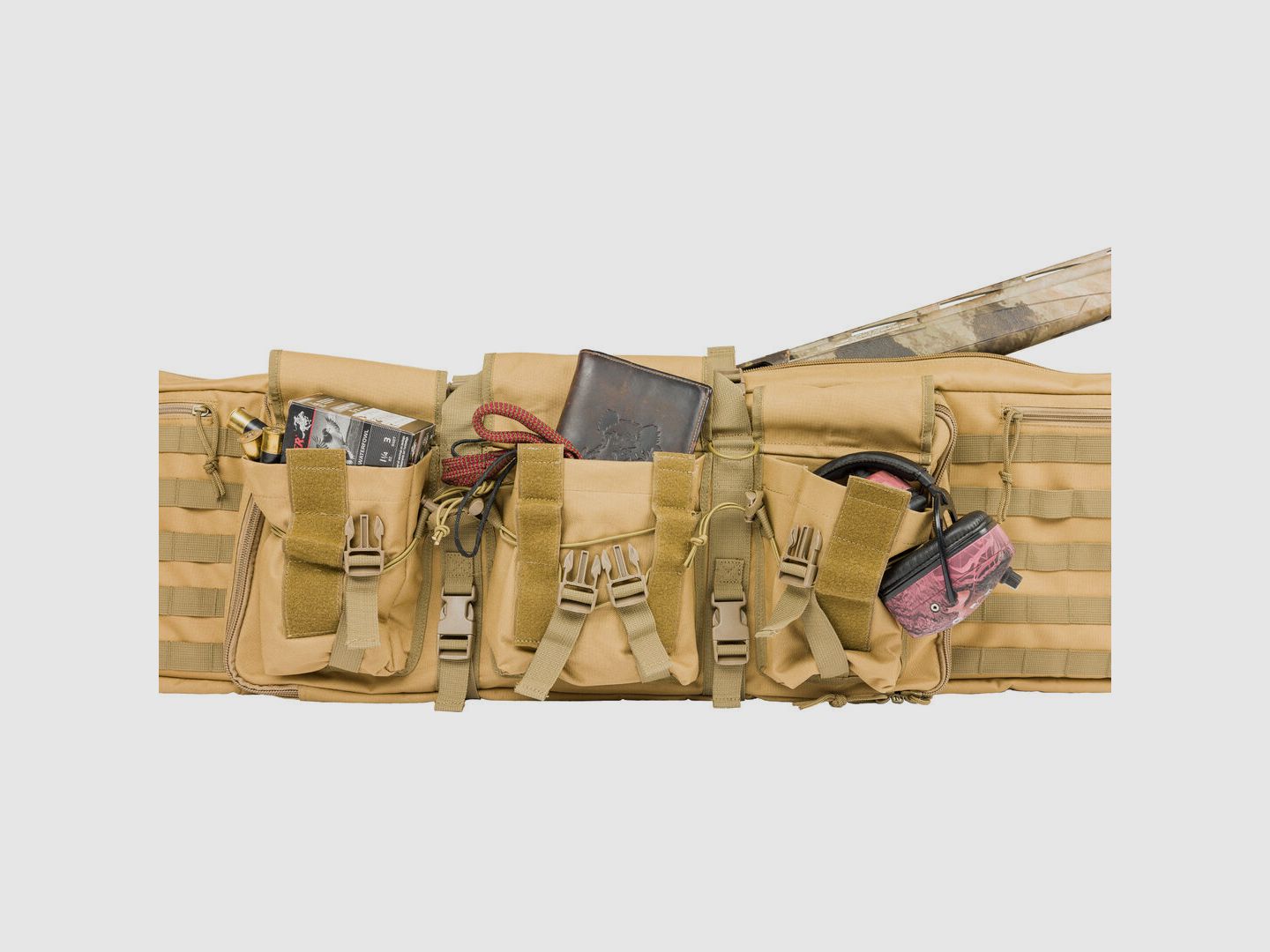 Eurohunt EH Futteral Tactical 125 cm, sandfarb.