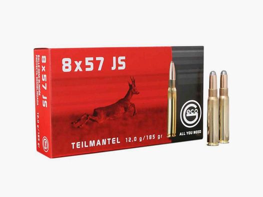 Geco cartridge cases 8x57 JS