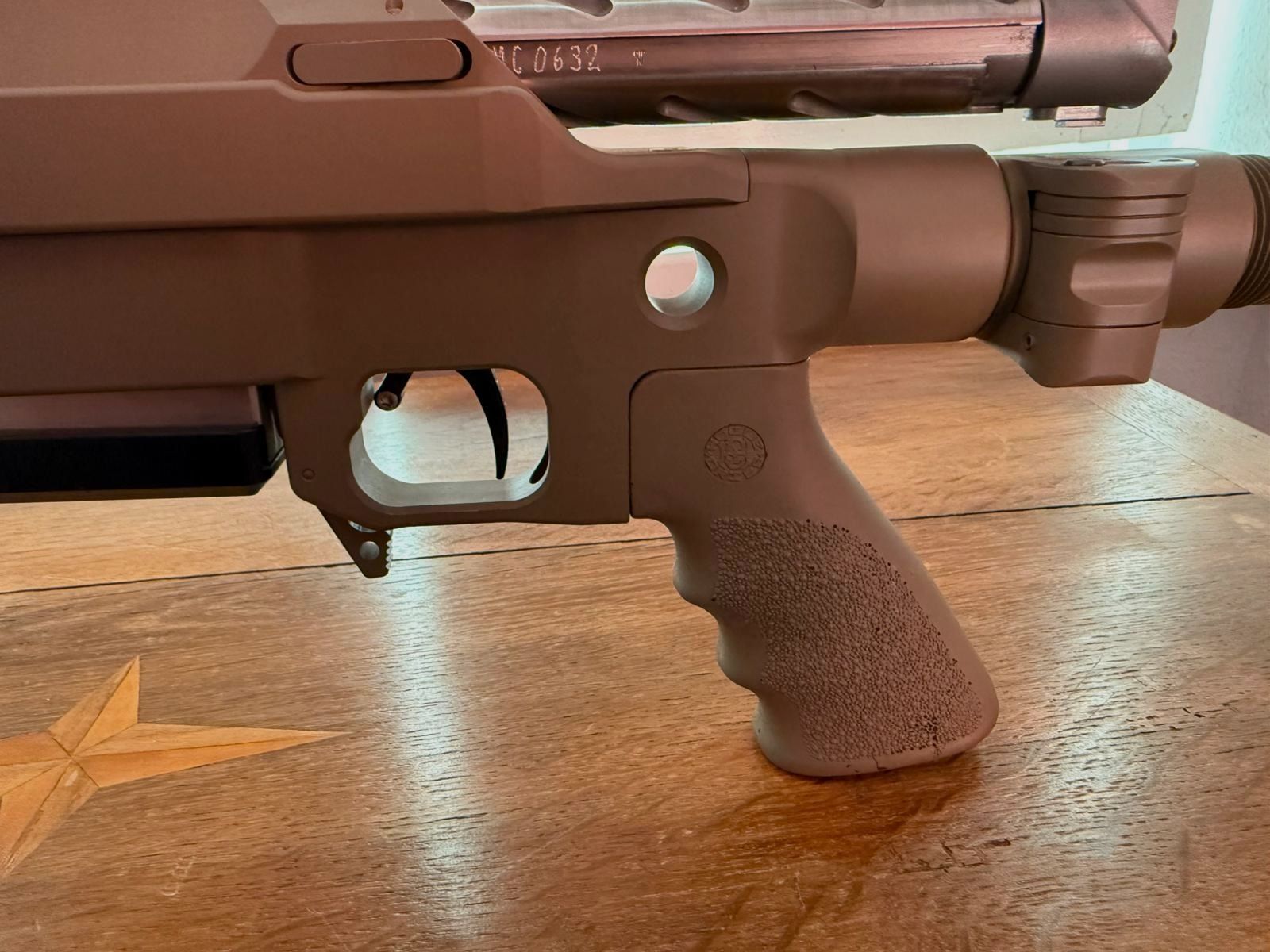 Rifle de repetición de precisión .300 Win. Mag. – Lothar Walther cañón de competición – Culata de aluminio STL-2 – Bipode Harris