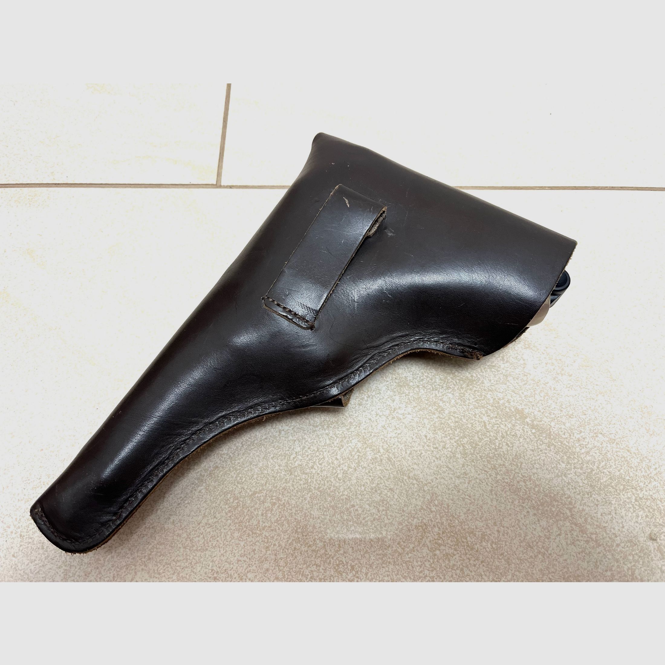 ••• Luger P08 Holster / Pistolentasche - Leder •••