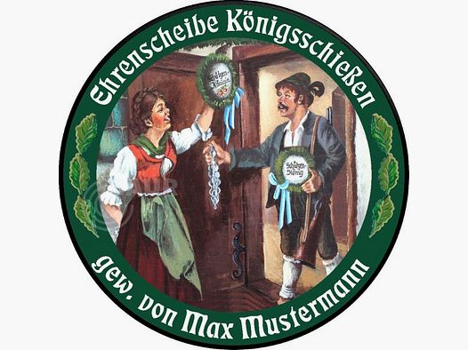 Schützenscheibe ECO-LINE Motiv 171