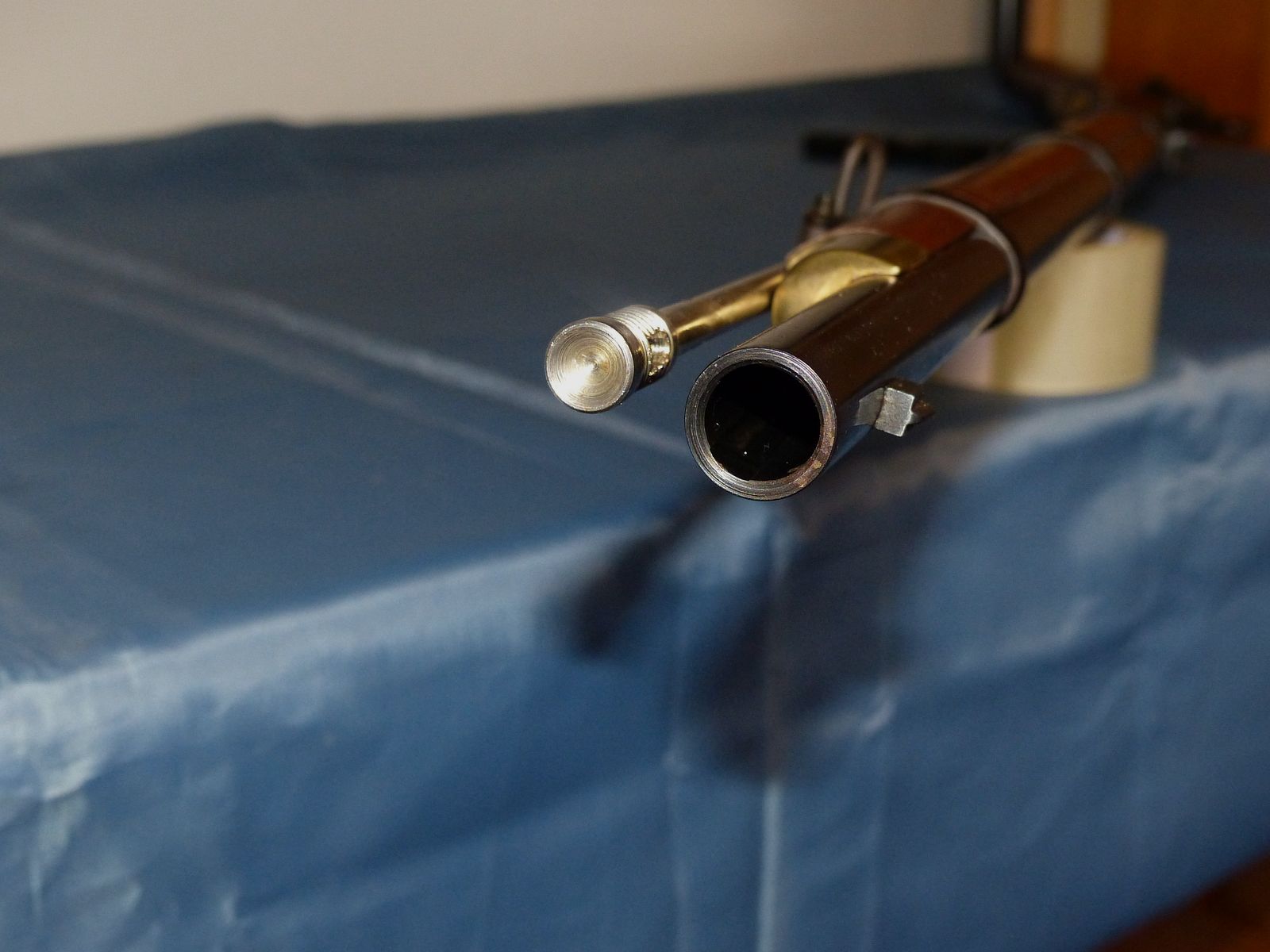 Vorderlader Perkussion Enfield Gewehr 1853 3 Band Büchse Armi San Paolo Brescia Italien Cal. .58 vintage