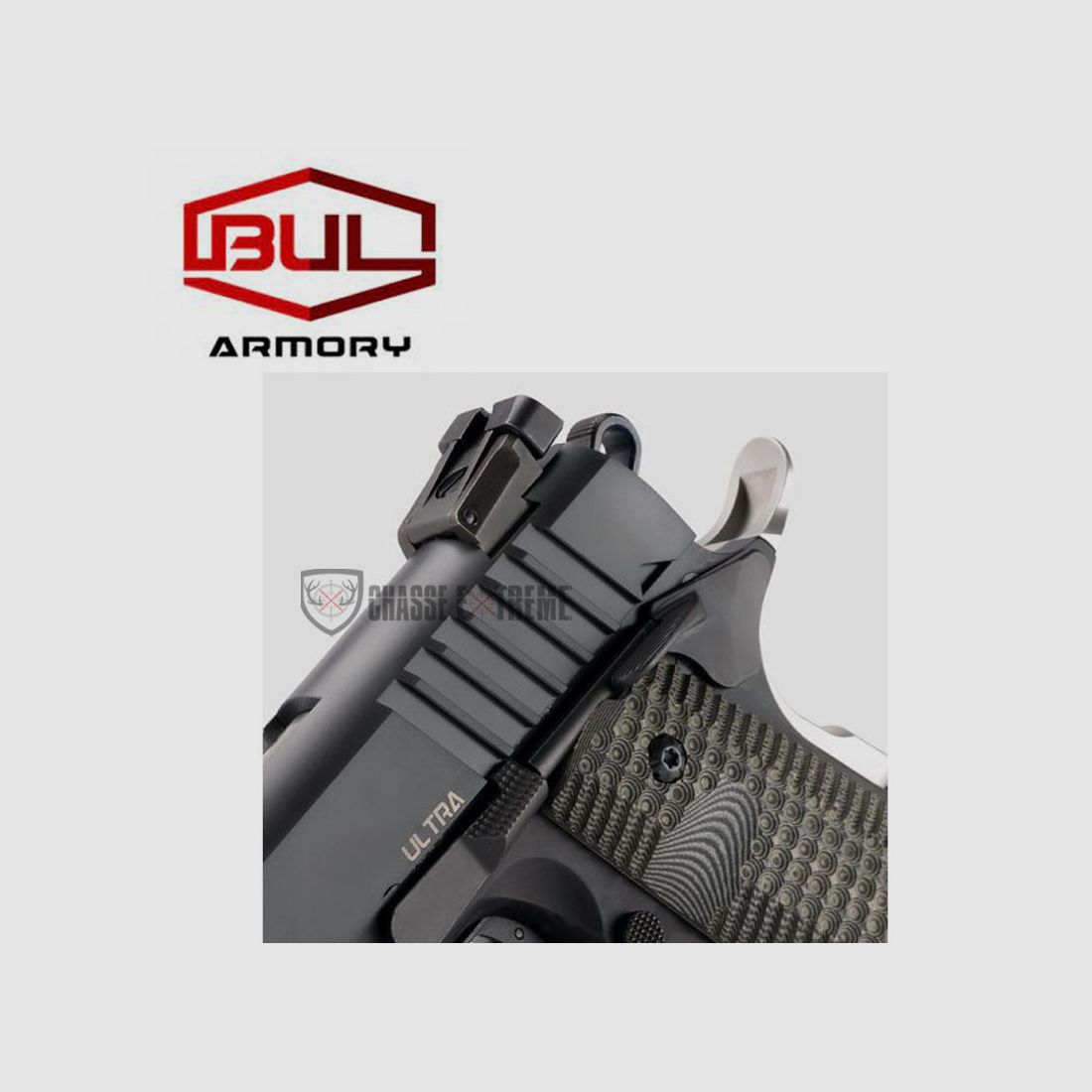 Pistole BUL 1911 Ultra Schwarz, Bild 5 von 5