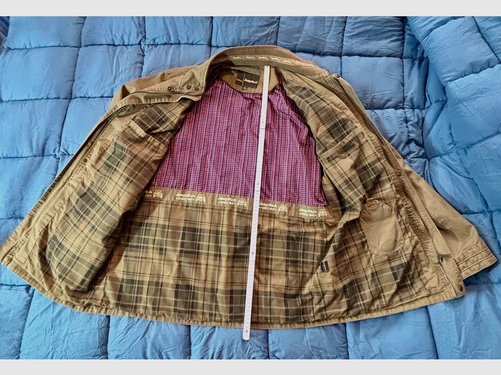 SAFARI Jacket original JEEP in Sahara beige new size 56/58, image 11 of 13