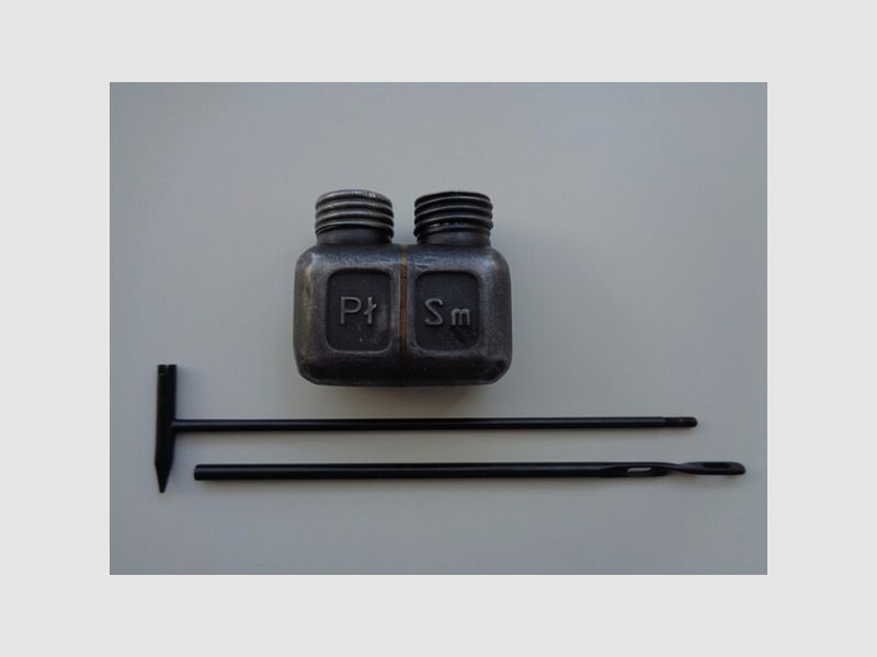 Sowjet. MP PPS43 Ölbehälter & Putzstock (polnische Produktion)