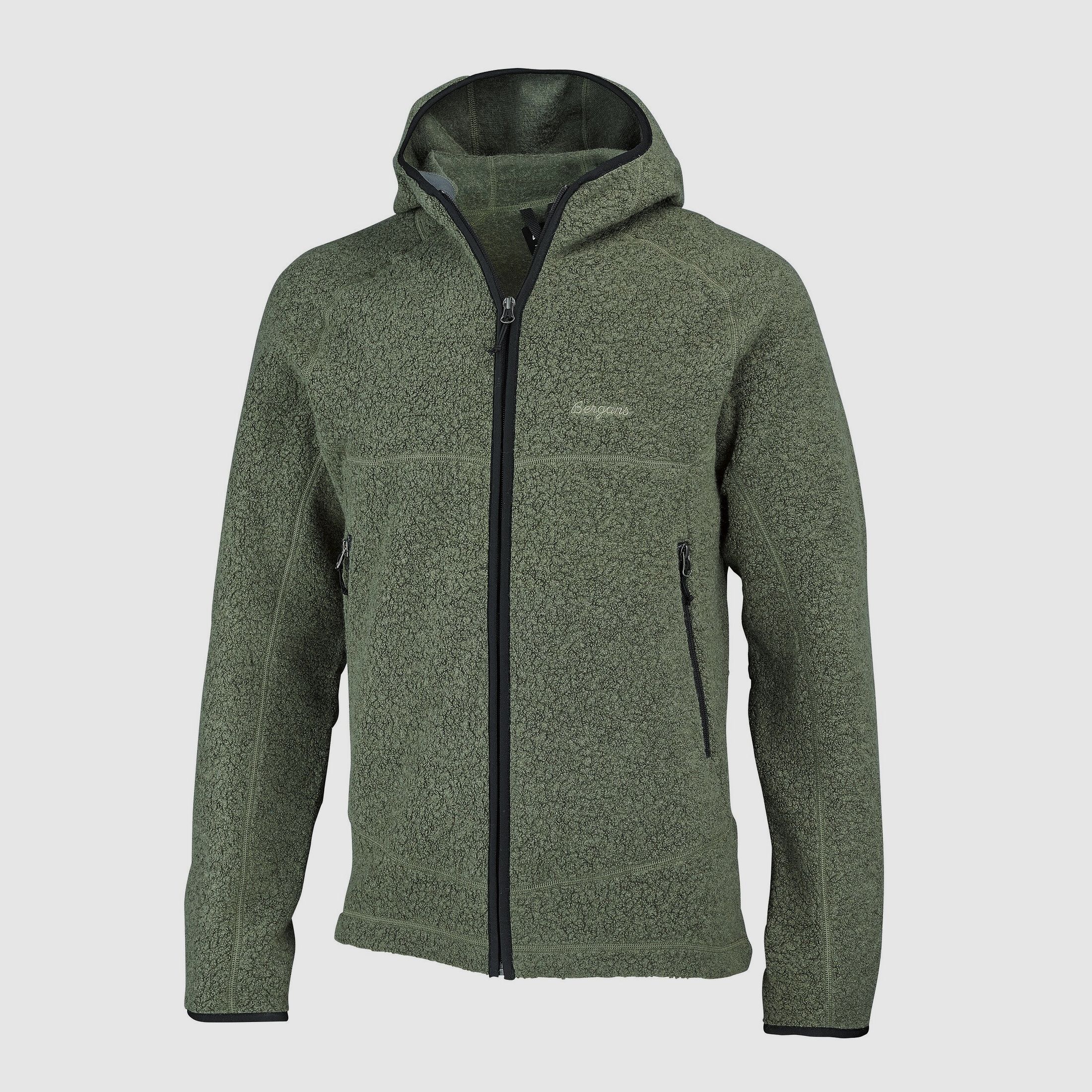 Bergans Hooded Jacket Vaagaa Merino Terry