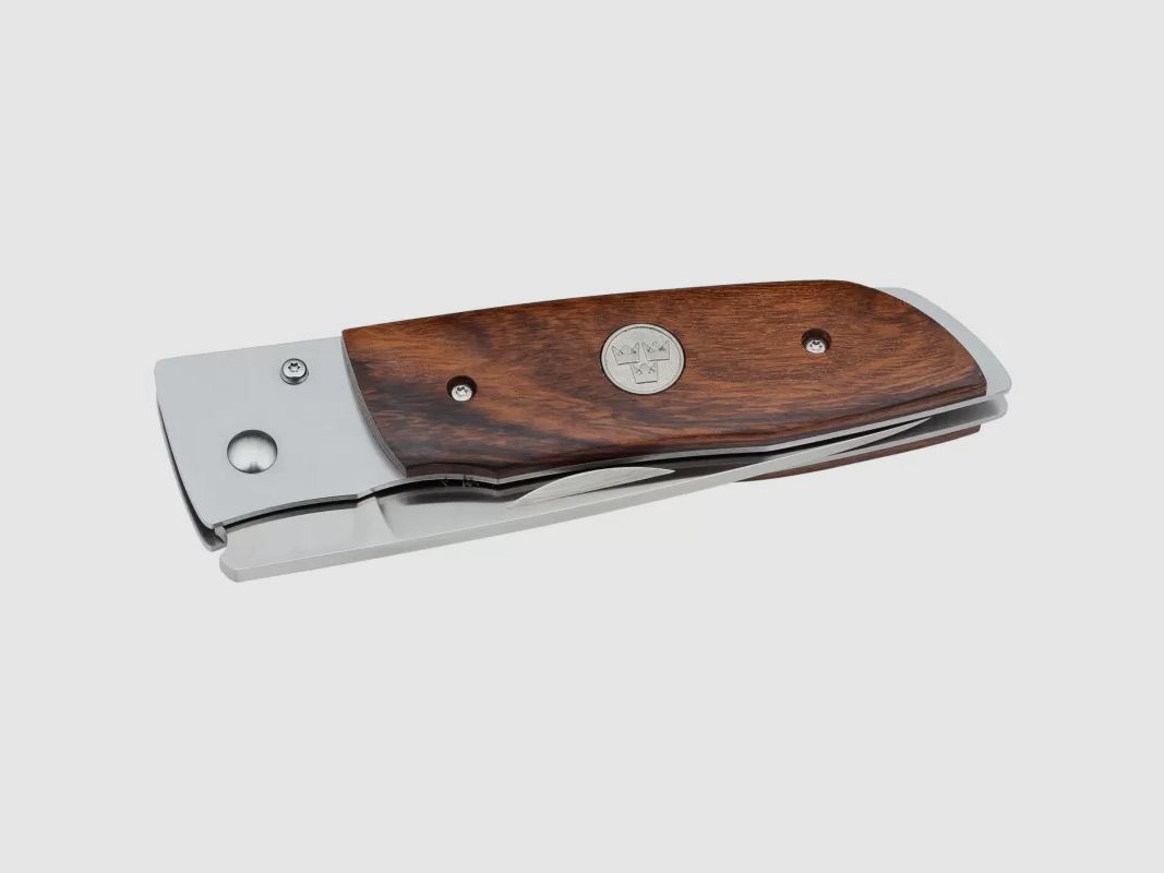 Fallkniven Phantom - 40. Jubiläumsmodell - Elmax - Desert Ironwood - Lederholster, Bild 2 von 15