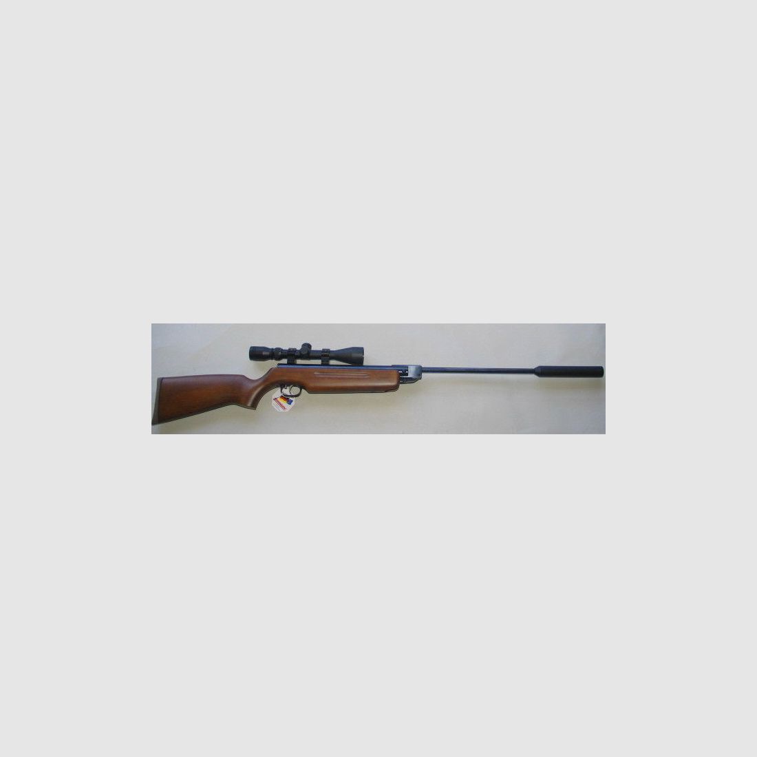 Weihrauch HW 35 mit Schalldämpfer und ZF 3-9x40 - eingeschossen !