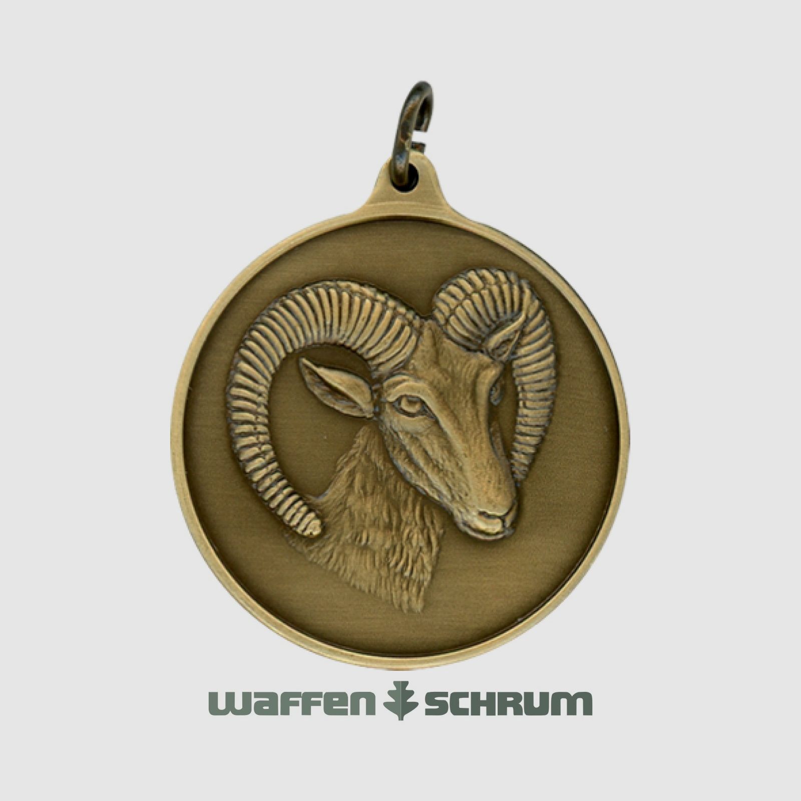 Steinhauer&Lück hunting medal muffel 40mm bronze