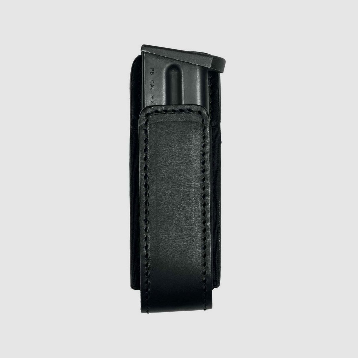 Offener Magazinhalter aus Leder