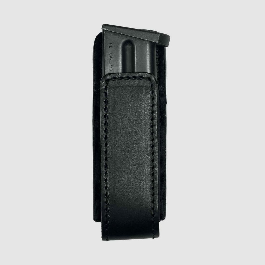 Offener Magazinhalter aus Leder