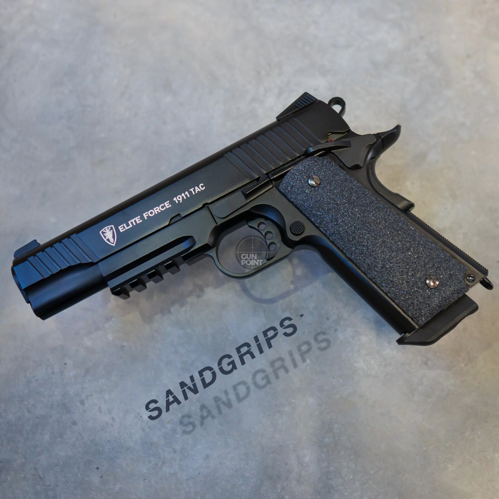Sandgrip fr Softair-Pistole Elite Force 1911 TAC