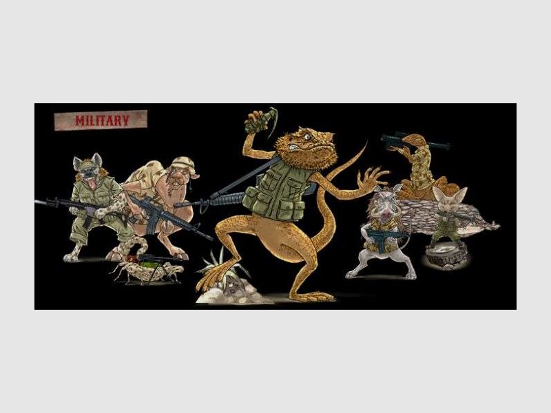DaGrecker Zielkarte 14×14 -Military, Bild 4 von 5