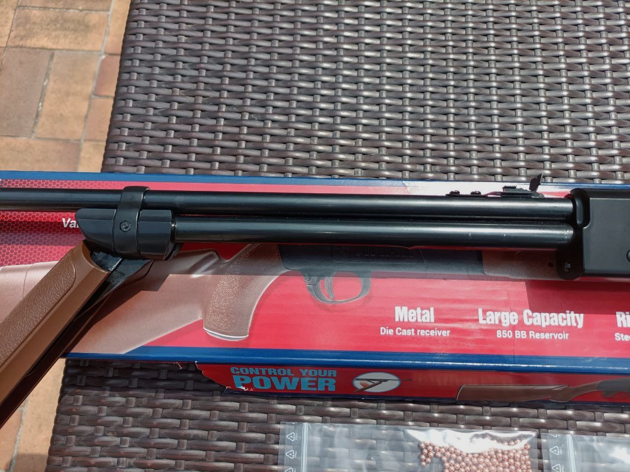 Luftgewehr Crosman 2100 Classic 4,5 mm Diabolo und BB